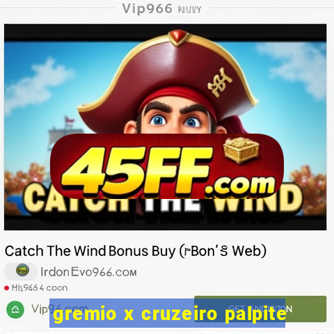 gremio x cruzeiro palpite